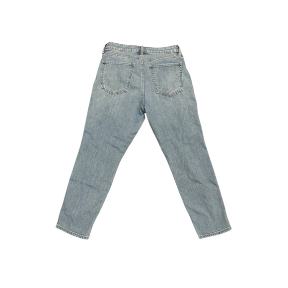 Old Navy Women’s OG Straight High Rise Light Wash Denim Jeans Sz 12 - Picture 6 of 6